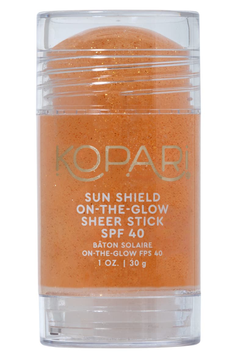 On-The-Glow Sheer SPF 40 Sunscreen Stick, Main, color, NO COLOR