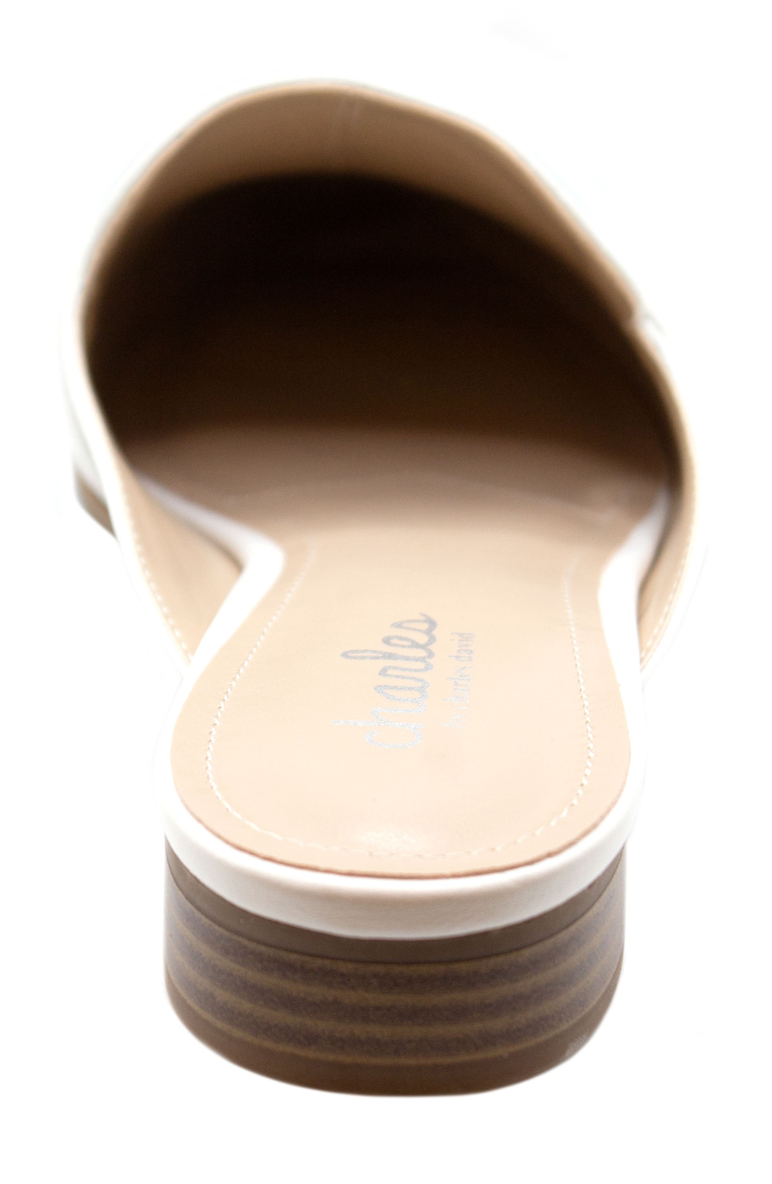 Charles by Charles David Enya Mule, Alternate, color, White