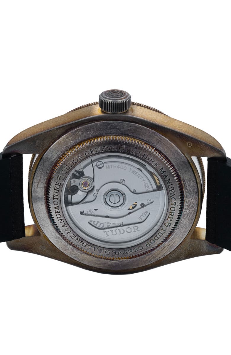 Watchfinder & Co. Tudor Preowned Black Bay 58 Leather Strap Watch, 39mm, Alternate, color,