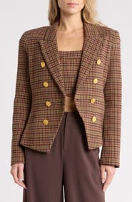 L'AGENCE Bethany Structured Blazer