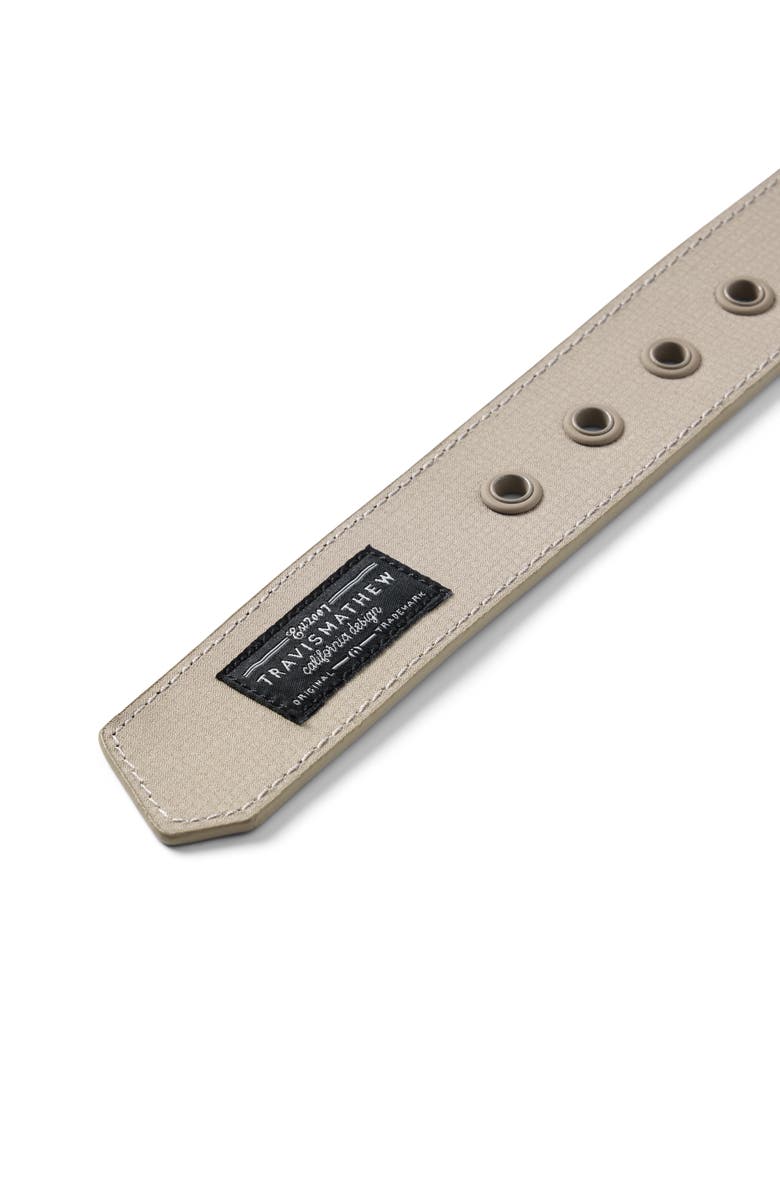 TravisMathew Wanderlust Mixed Media Belt, Alternate, color, Khaki