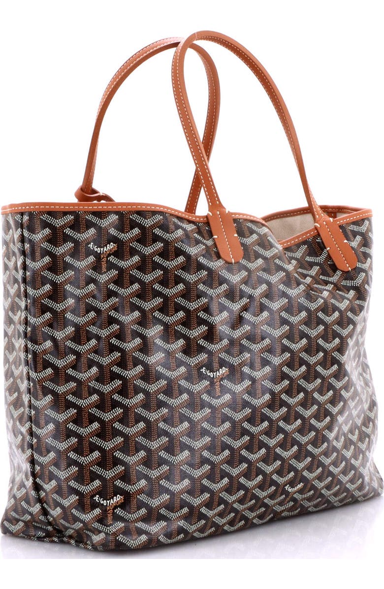 Pre-Owned Goyard Saint Louis Tote Coated Canvas PM, Alternate, color, Brown
