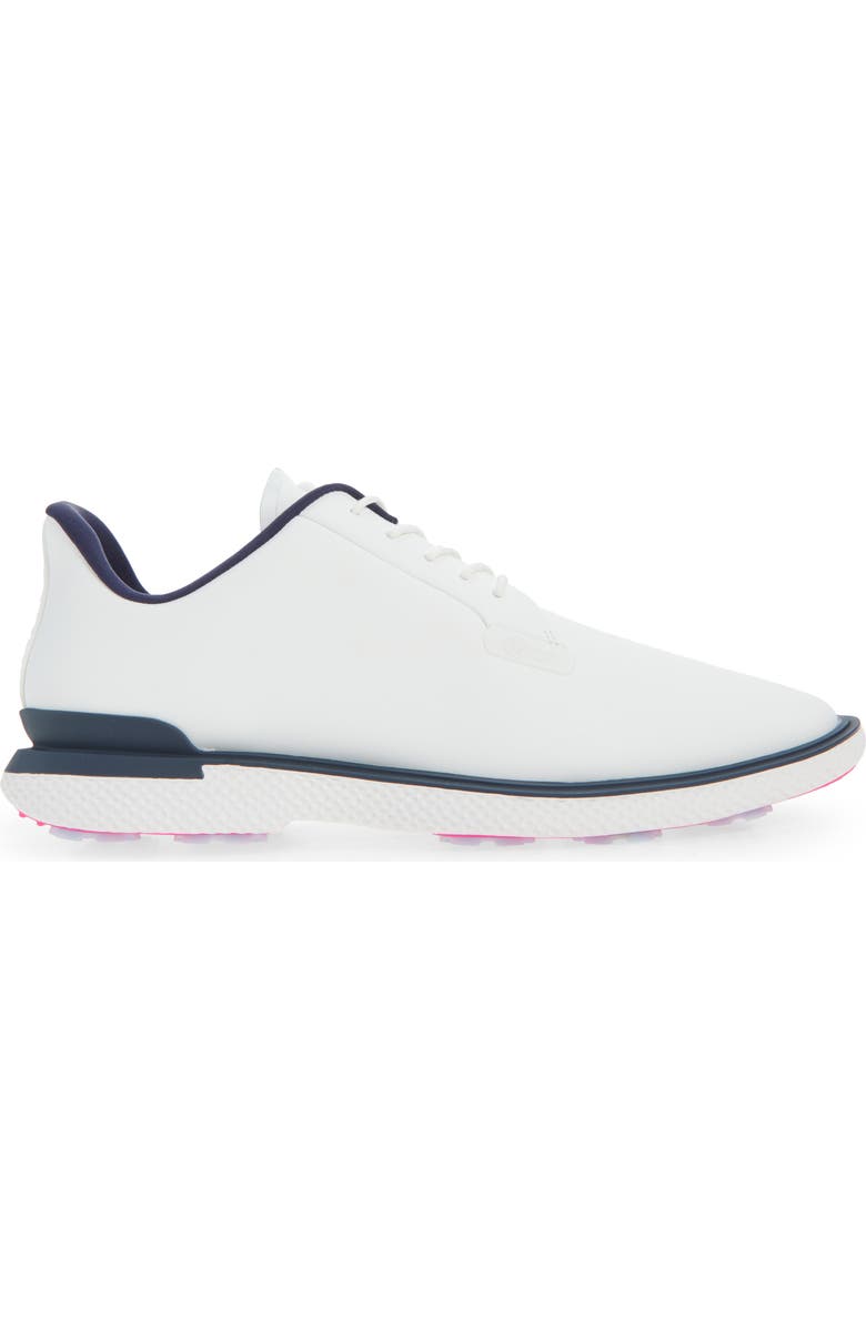 G/FORE Gallivan2R Waterproof Golf Shoe, Alternate, color, Snow/ Twilight