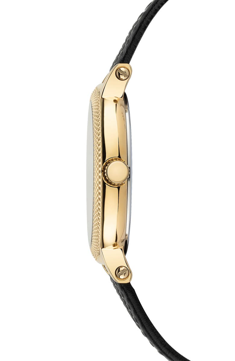 VERSUS Versace Weho Leather Strap Watch, 38mm, Alternate, color, 