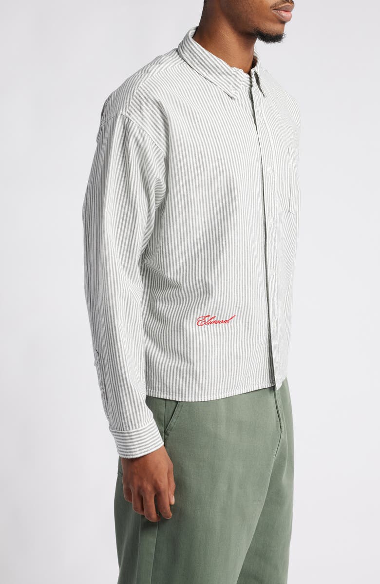 Elwood Stripe Oxford Button-Down Shirt, Alternate, color, 