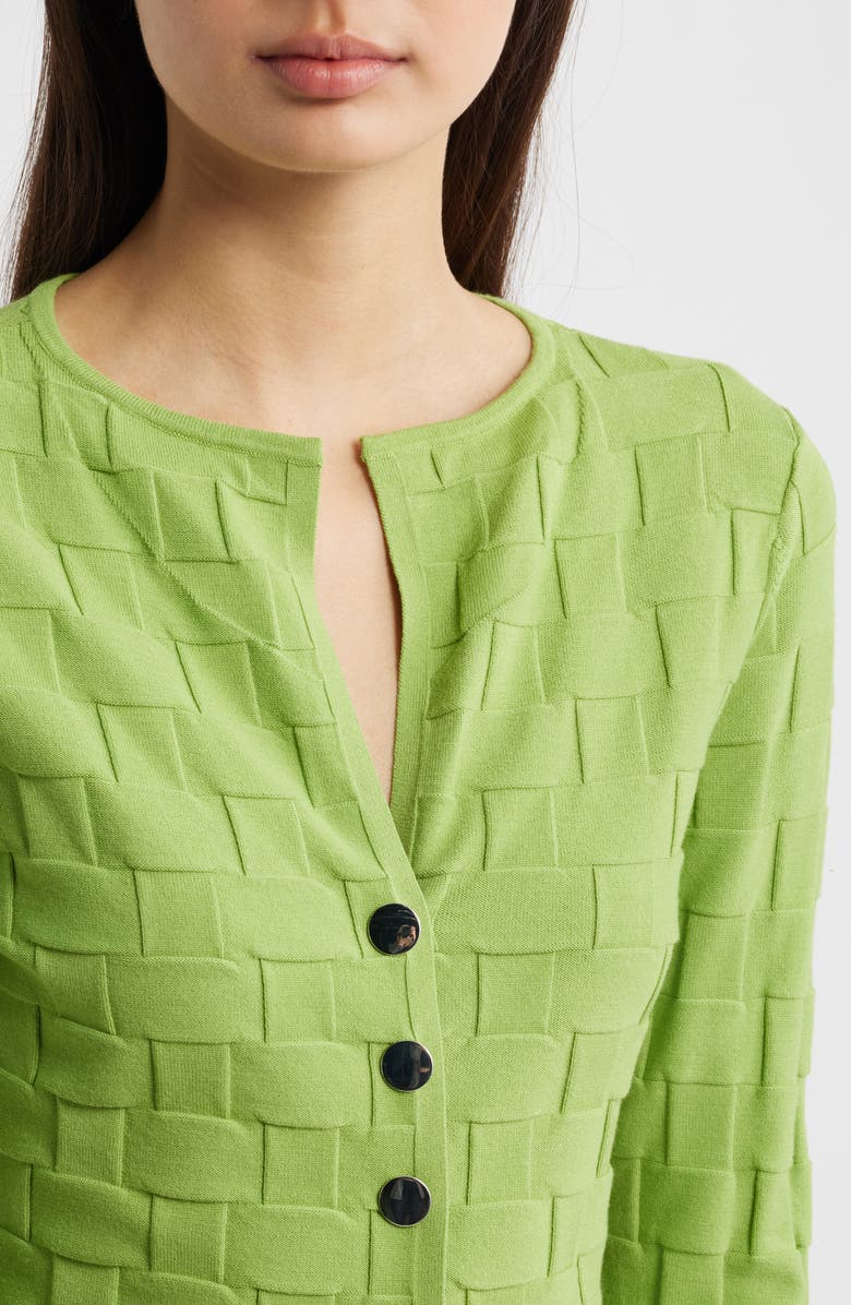 ALIGNE Olsen Knit Shirt, Alternate, color, Apple Green