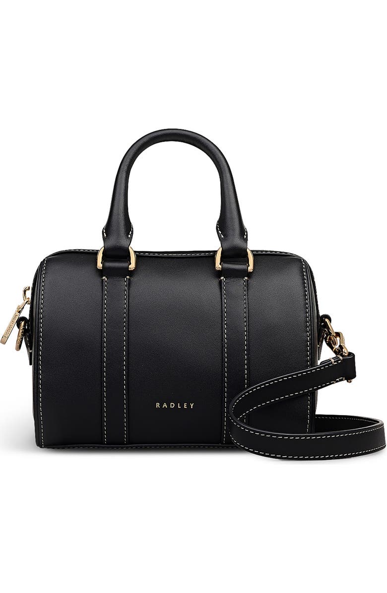 Radley Mini Noble Alley Zip Top Handle Bag, Main, color, Black