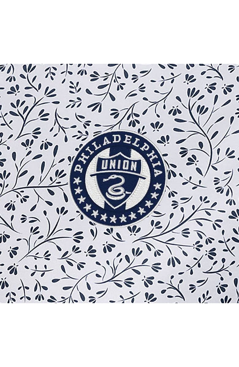 ANTIGUA Men's Antigua White Philadelphia Union Motion Polo, Alternate, color, 