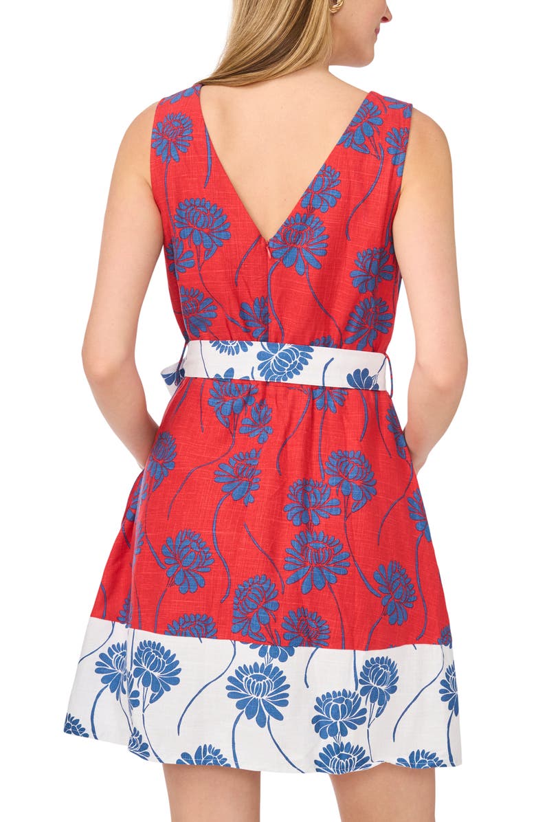 1.STATE Tie Waist Minidress, Alternate, color, Aura Orange