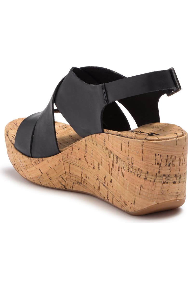 KORKS Adela Platform Wedge Sandal, Alternate, color,
