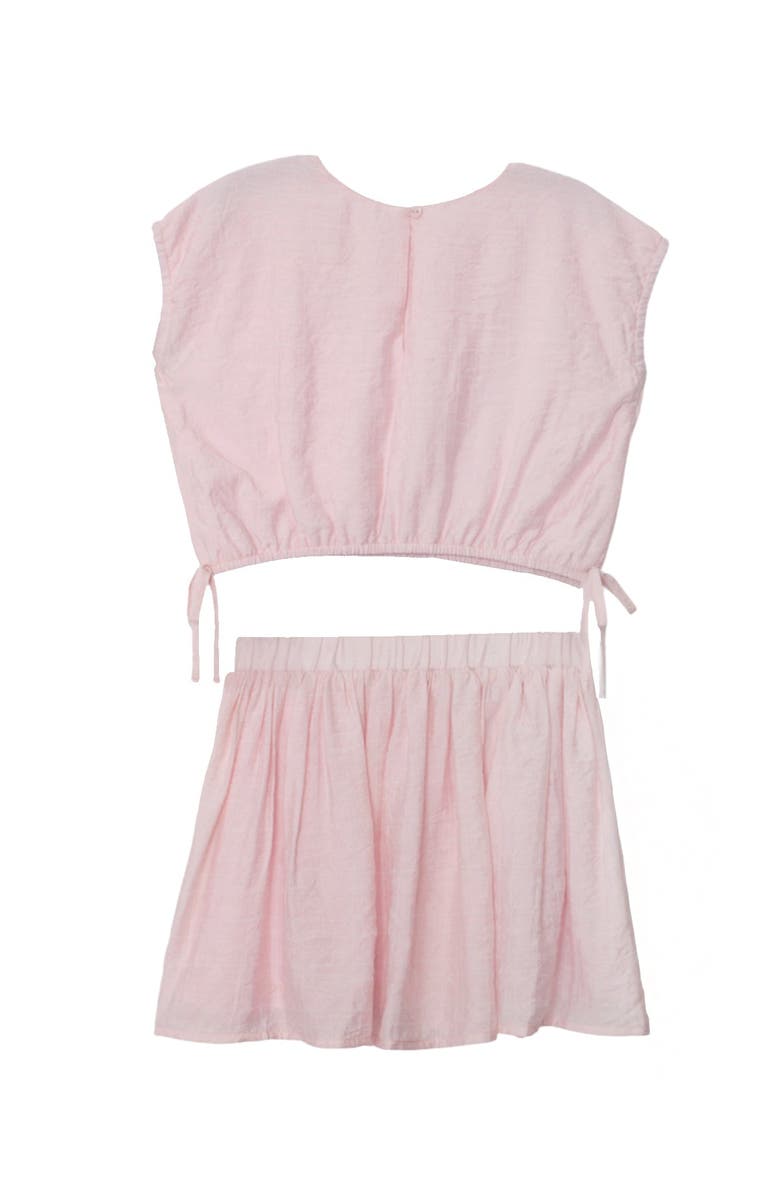 Mabel + Honey Girlpop Dropshoulder Two Piece Set Pink, Alternate, color, Pink