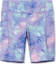 Lands' End Girls Active Bike Shorts