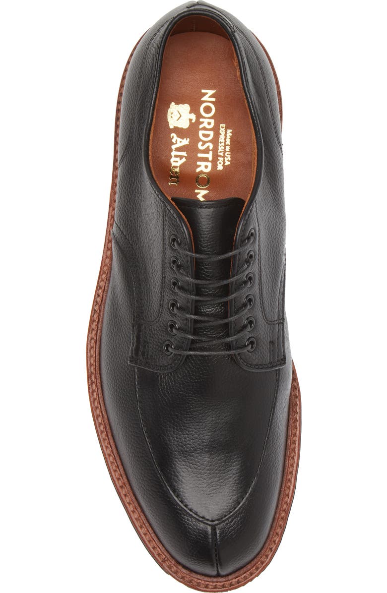 Alden Apron Toe Blucher, Alternate, color, Black