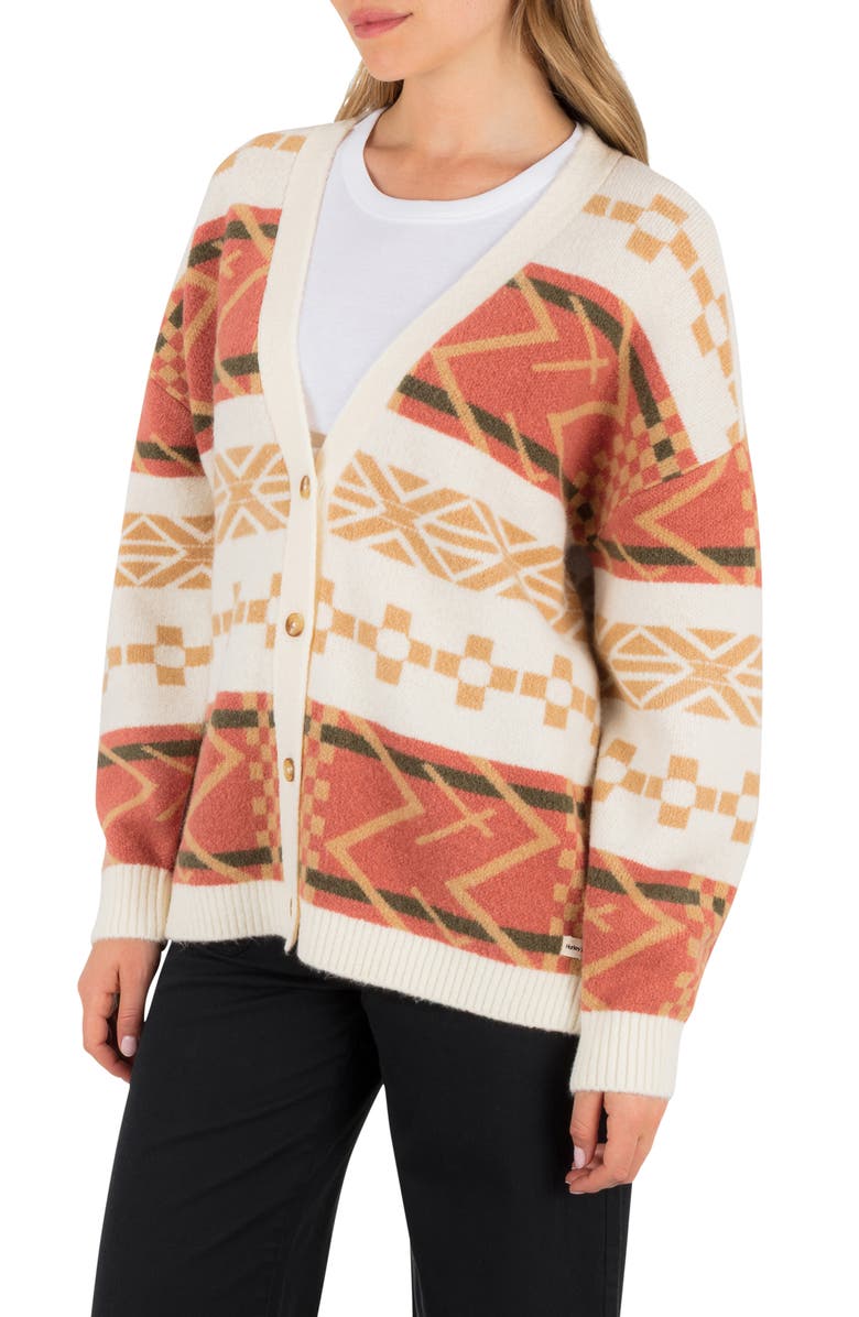 Hurley Jackson Cardigan, Alternate, color, Tofu