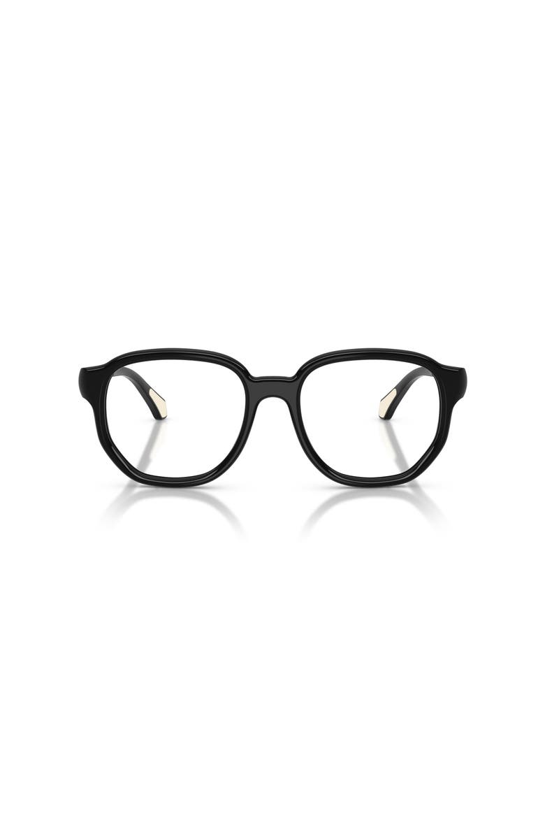 55mm Rectangle optical glasses, Alternate, color, Black