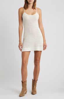 PacSun Oasis Open Stitch Minidress