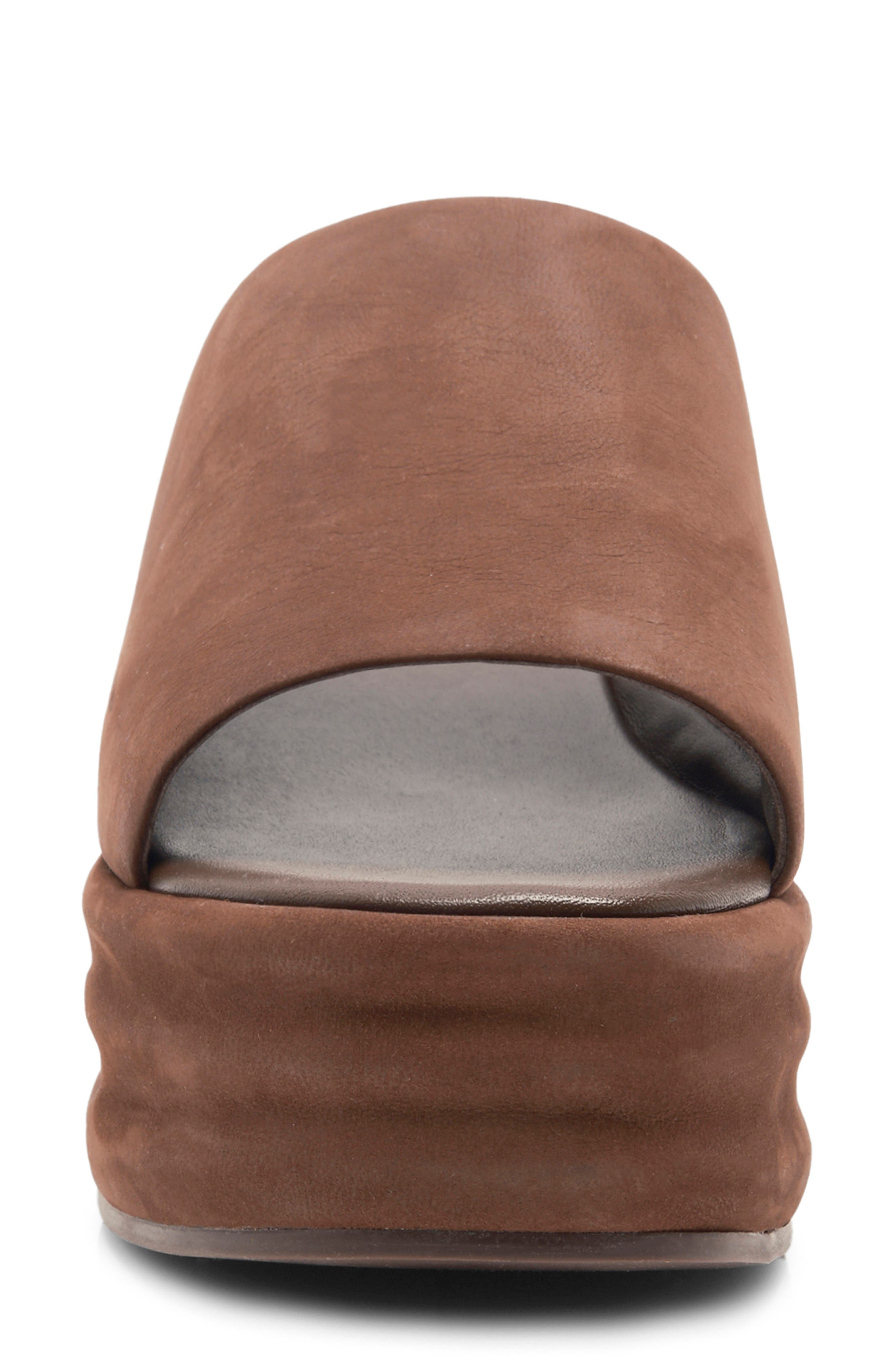 Harbor Platform Sandal, Alternate, color, OAK