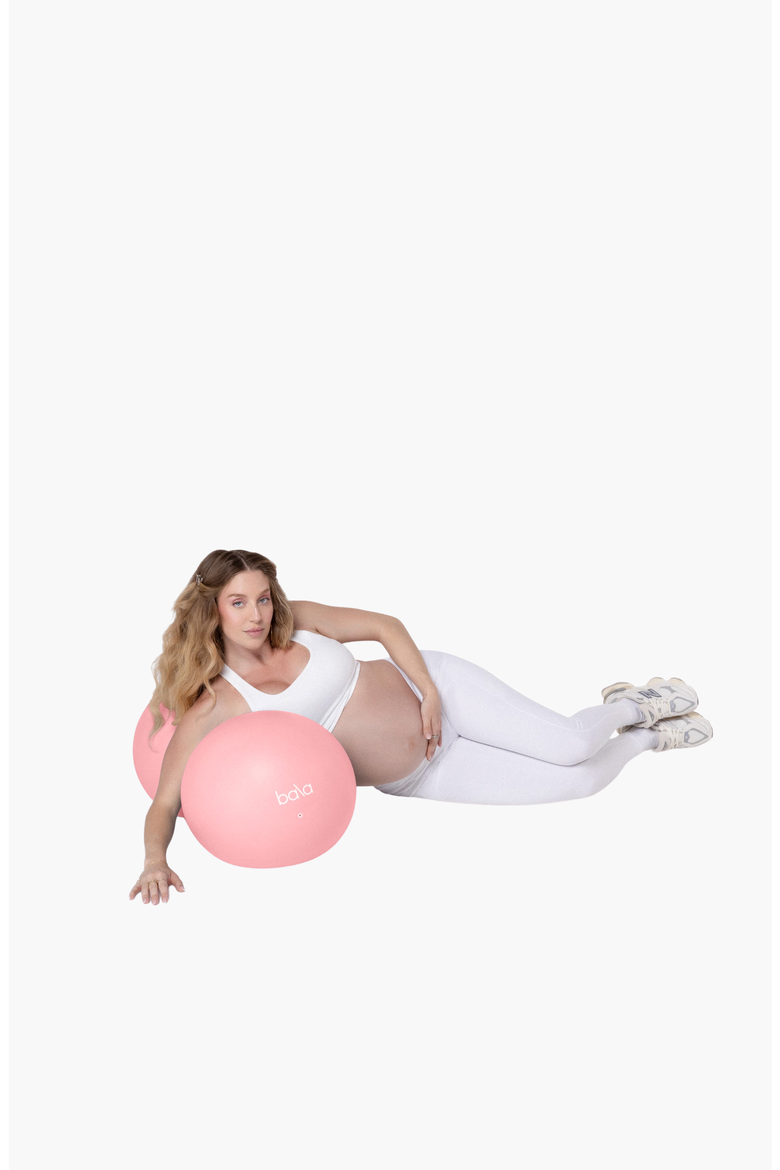 Birthday Peanut Birthing Ball, Alternate, color, Blush