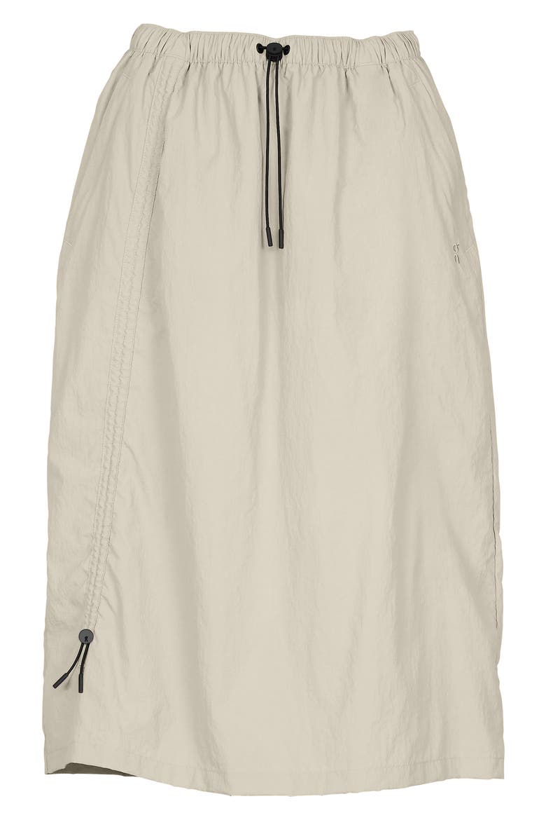x Zendaya Drawstring Midi Skirt, Alternate, color, GRAIN