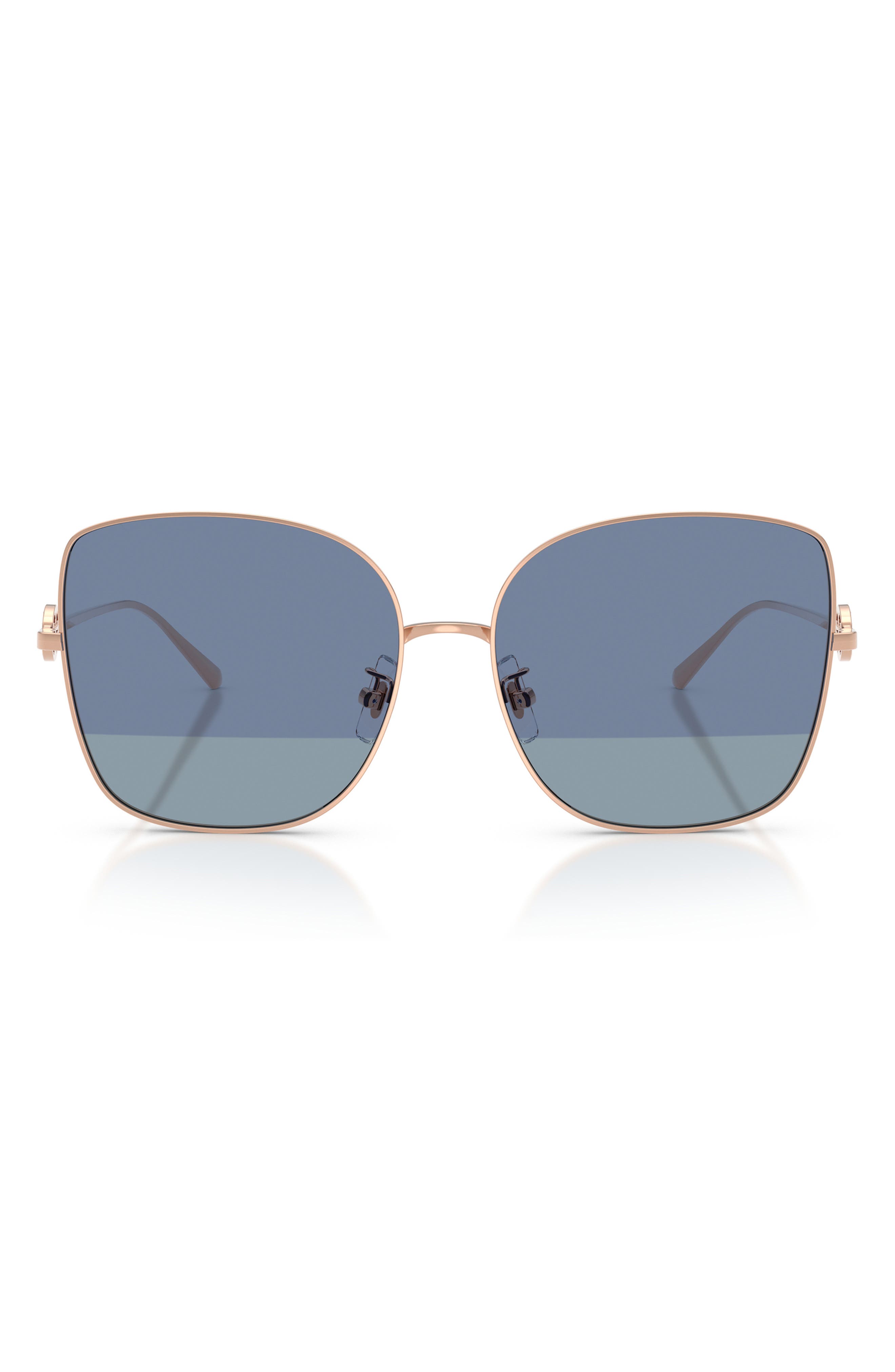 ROSE GOLD / SHARP TINTED BLUE