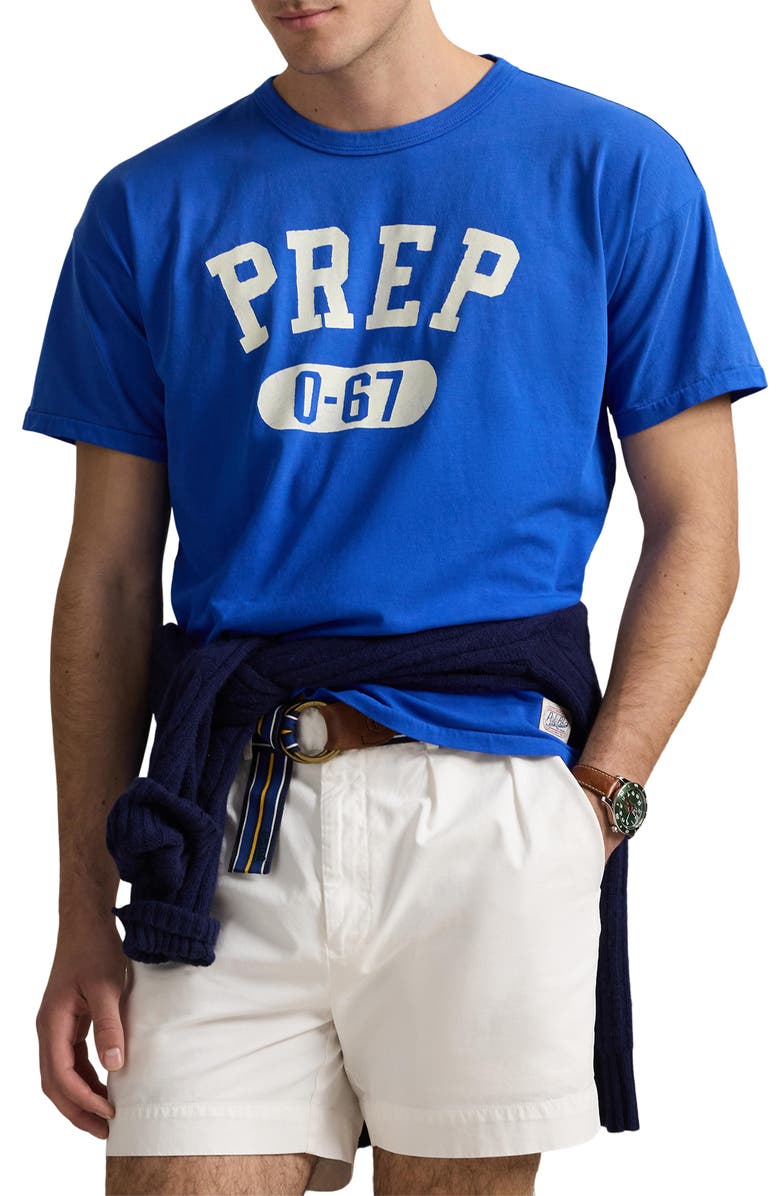 Polo Ralph Lauren Vintage Fit Graphic T-Shirt, Main, color, 