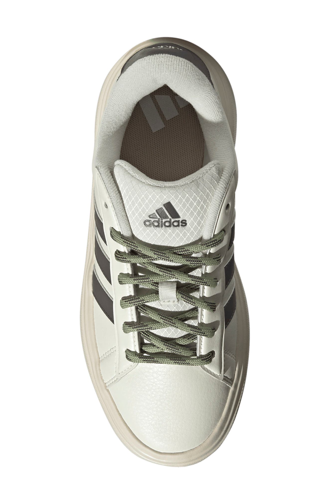 adidas Grand Court Platform Sneaker, Alternate, color, Off White/ Charcoal/ White