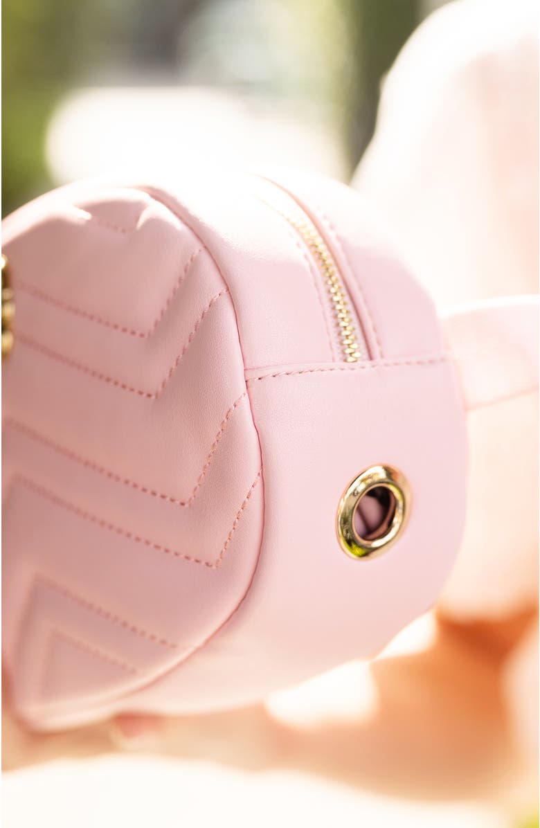 Pink Papyrus Daphne Waste Bag Dispenser & Treat Pouch Belt Bag, Alternate, color, Daphne
