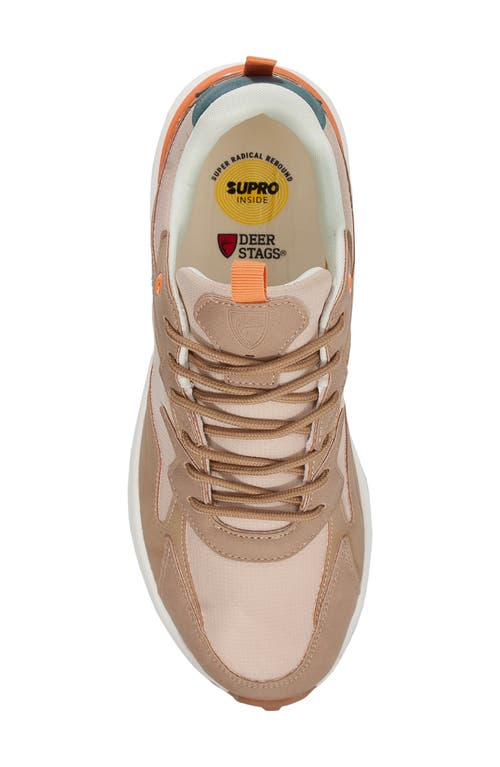 Deer Stags Gravity Supro Sneaker In Taupe/light Taupe