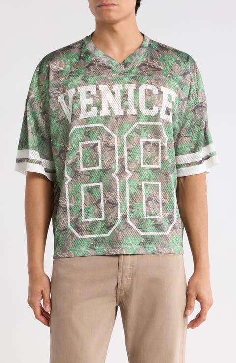 Venice Floral Mesh Jersey