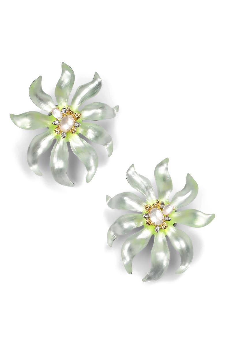 Alexis Bittar Lily Lucite<sup>®</sup> Flower Earrings, Main, color, 