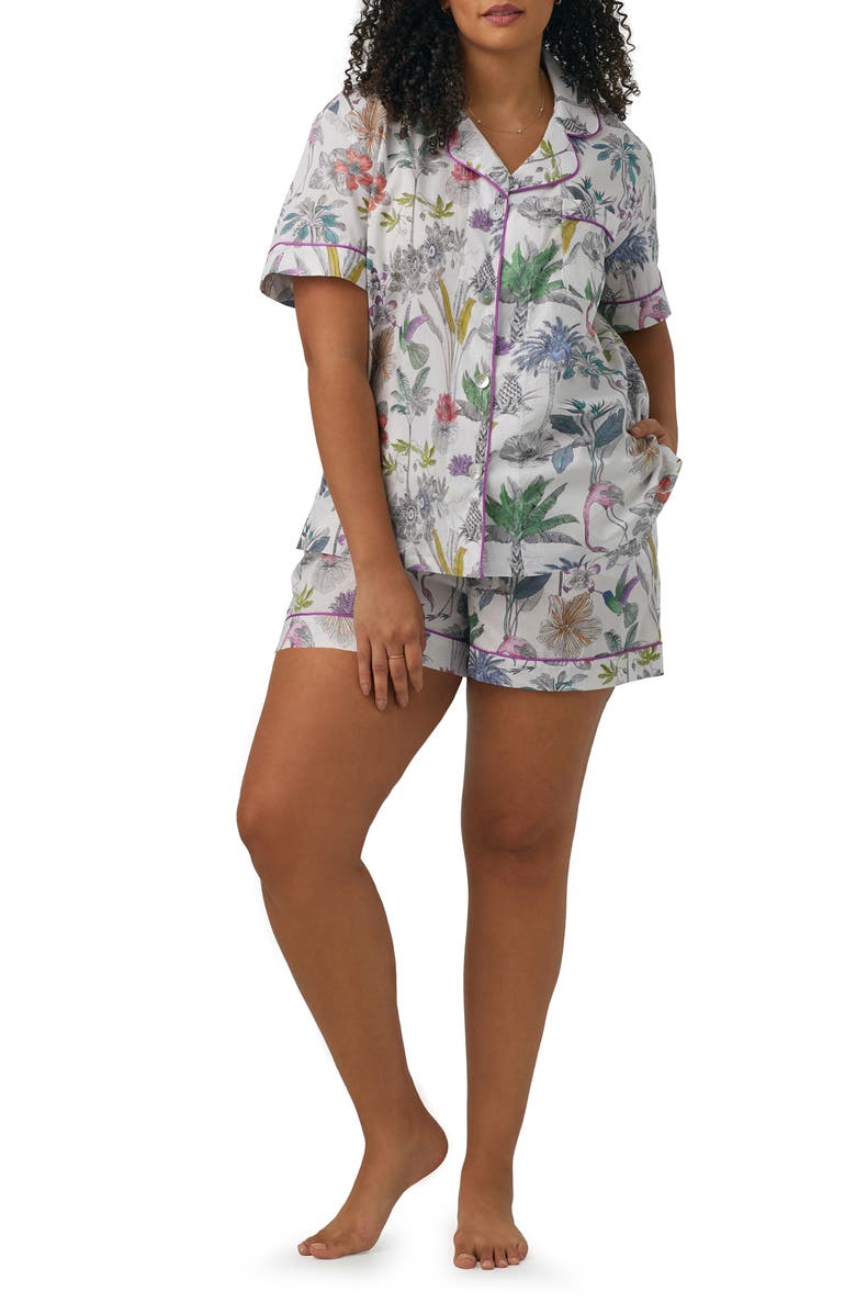 BedHead Pajamas Print Cotton Jersey Short Pajamas, Alternate, color, 