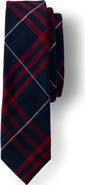 Lands' End School Uniform Kids Plaid To Be Tied Tie