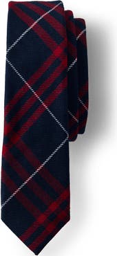Lands' End School Uniform Kids Plaid To Be Tied Tie