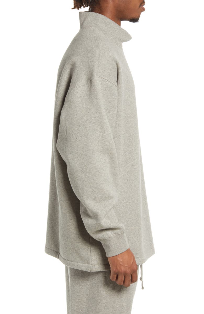 Fear of God Essentials Relaxed Cotton Blend Sweatshirt, Alternate, color,