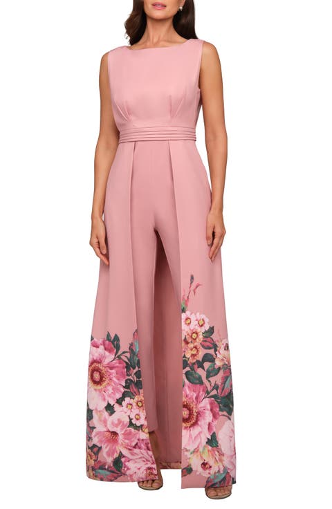 Marilotte Floral Print Maxi Jumpsuit