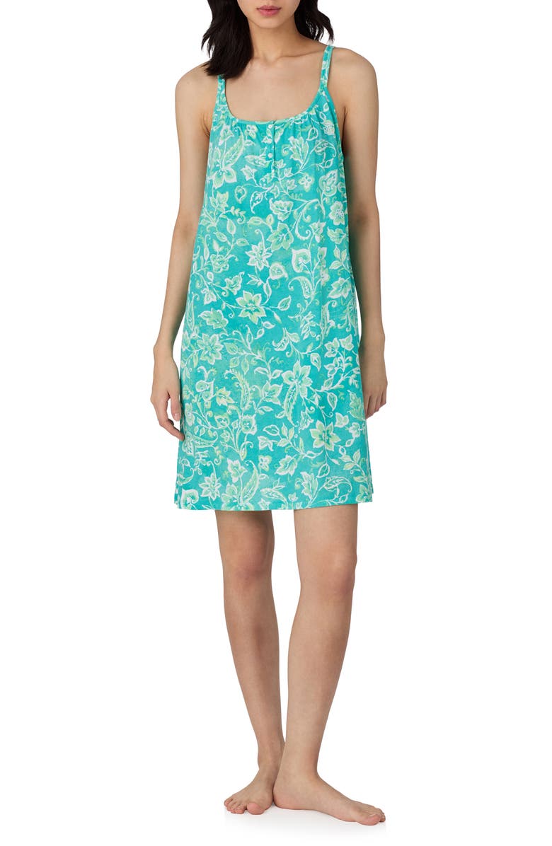 Lauren Ralph Lauren Double Strap Nightgown, Main, color,