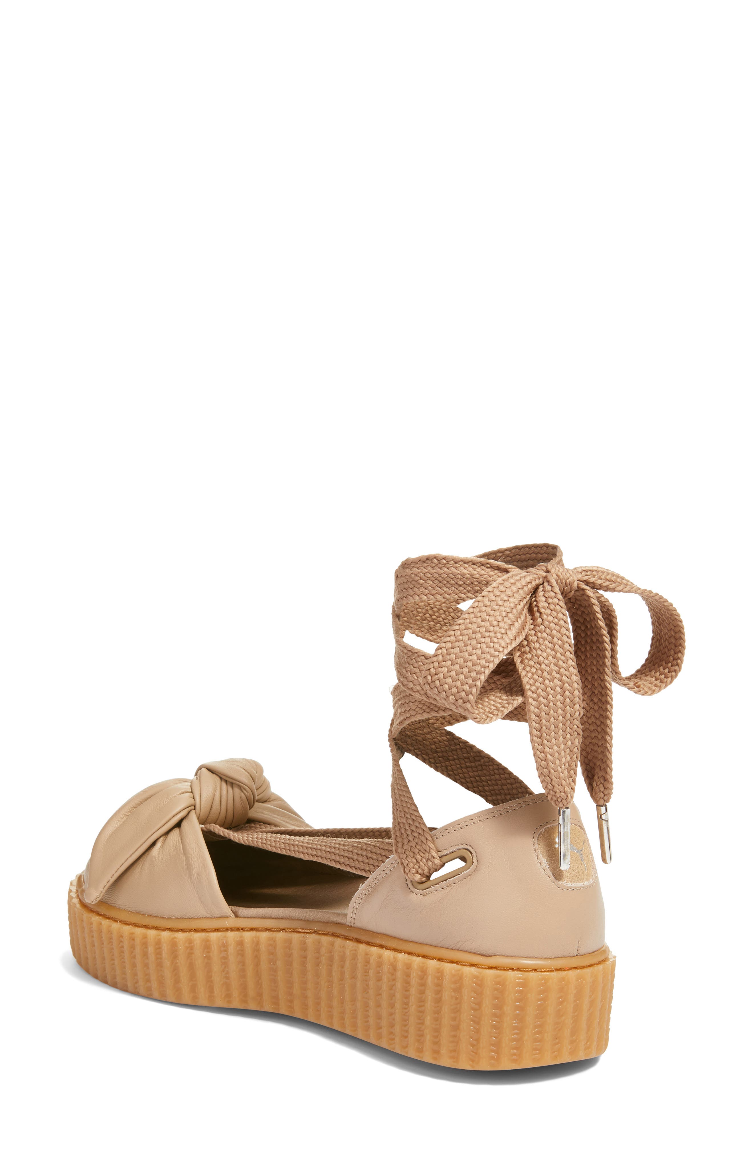 PUMA FENTY PUMA by Rihanna Bow Creeper Sandal, Alternate, color, 