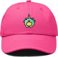 Dalix Froggy Unicorn Embroidered Cap