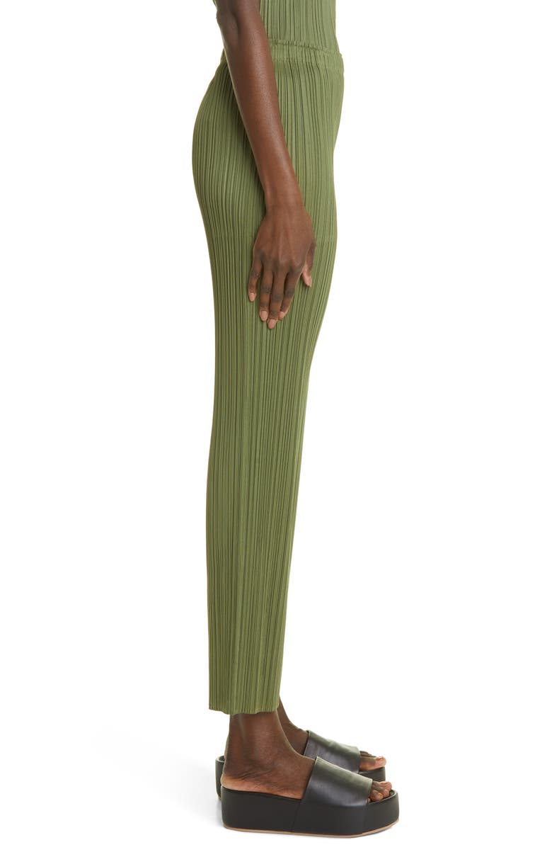 Pleats Please Issey Miyake Pleated Ankle Pants, Alternate, color,