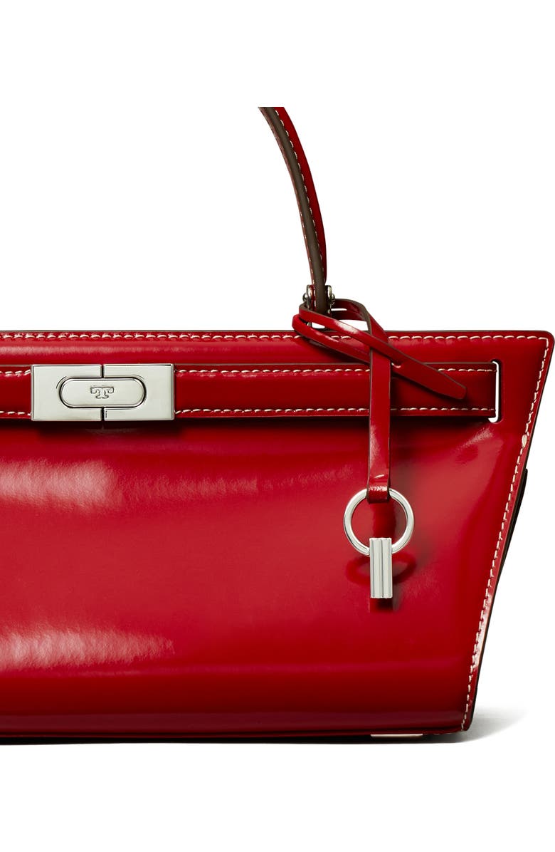 Tory Burch Lee Radziwill Leather Cat Eye Bag, Alternate, color,