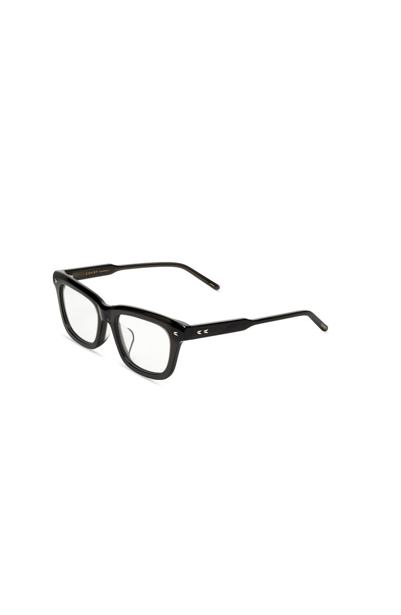 COVRY Volan Blue Light Blocking Glasses, Alternate, color, Transparent Black