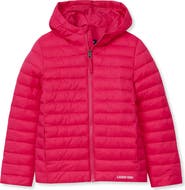 Lands' End Kids Husky FeatherFree Insulated Hooded Packable Jacket