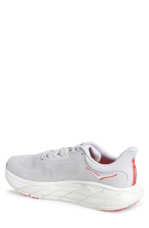 Hoka Arahi 7 Running Shoe In White