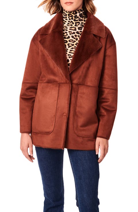 Faux Shearling Coat