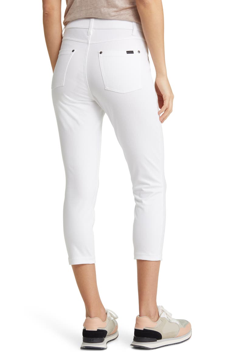 Ultrasoft Denim Capri Leggings, Alternate, color, WHITE
