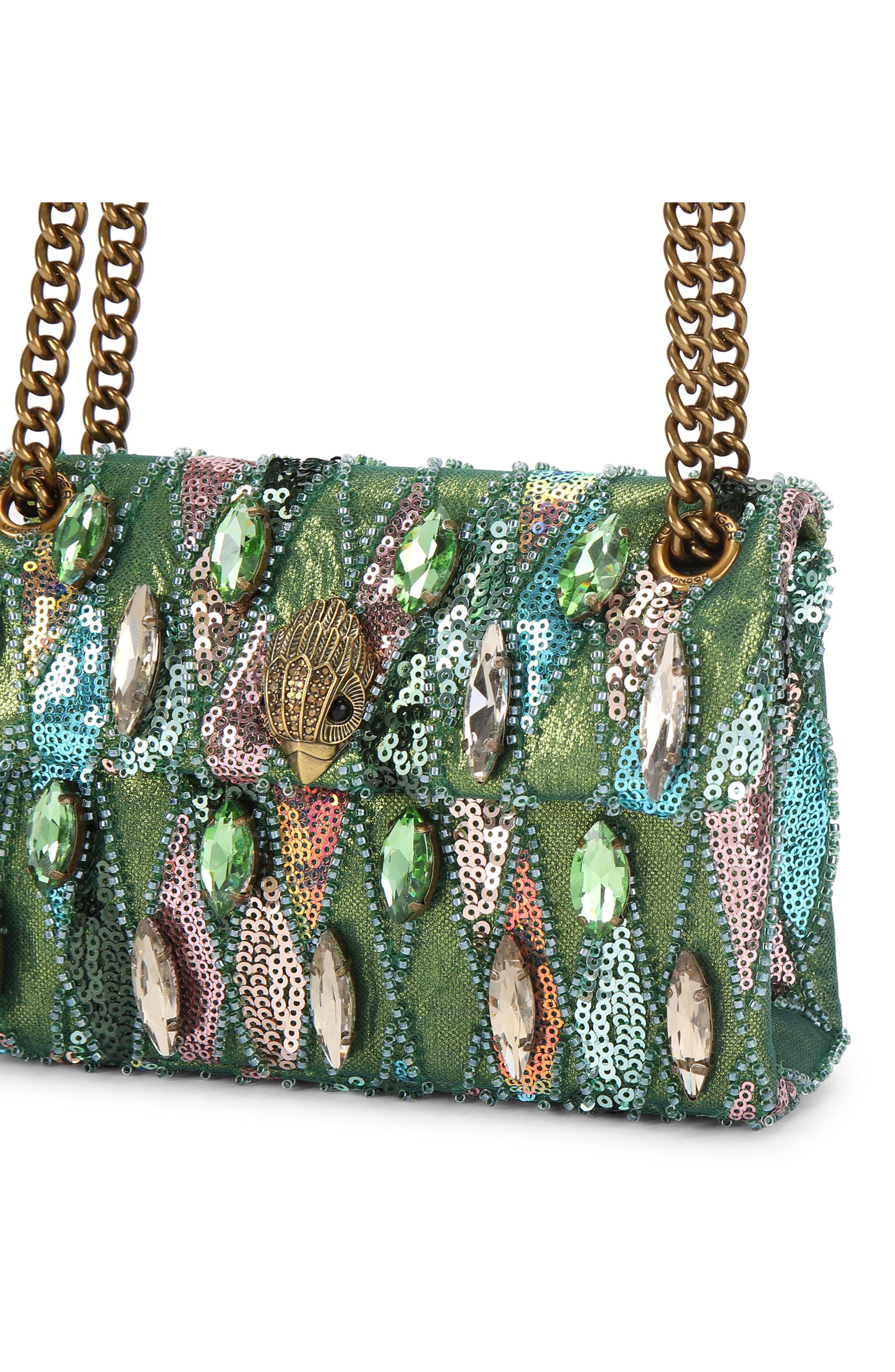 Kurt Geiger London Mini Sequin Kensington Convertible Crossbody Bag, Alternate, color, 