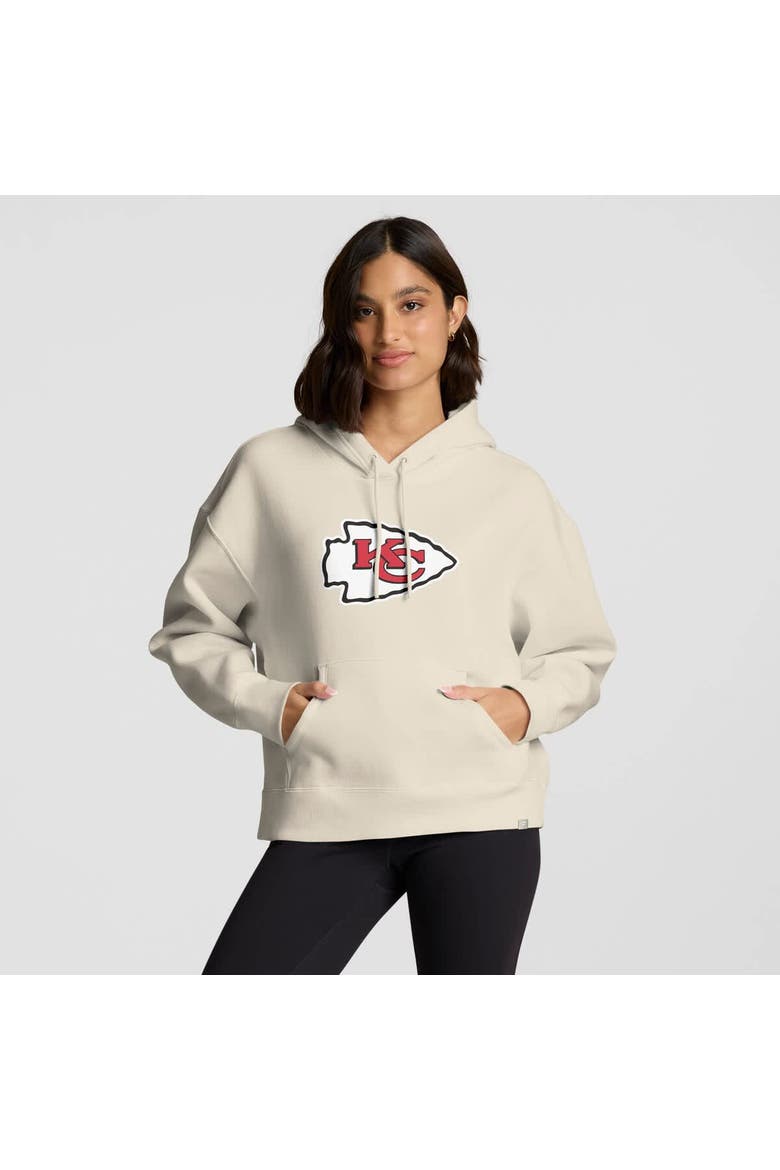 Women's Fanatics Cream Kansas City Chiefs Dove Legacy Pullover Hoodie, Alternate, color, Cream