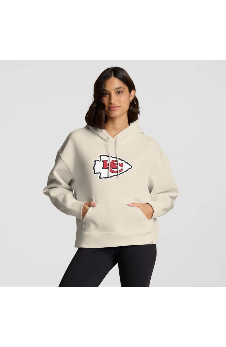 FANATICS Women's Fanatics Cream Kansas City Chiefs Dove Legacy Pullover Hoodie, Alternate, color, Cream