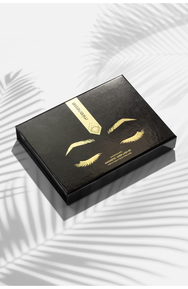 MIRENESSE Magnomatic Magnetic Eyeliner w/ Reuseable Magnetic Lashes Day & Night Kit - Volume Vivian, Alternate, color, 
