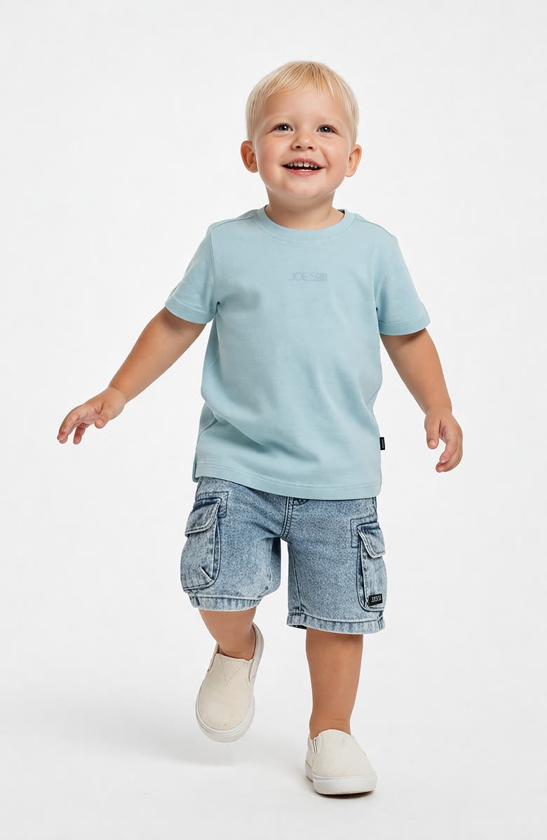 Joe's Jeans Kids' Short Sleeve Tee & Shorts Set, Alternate, color, 